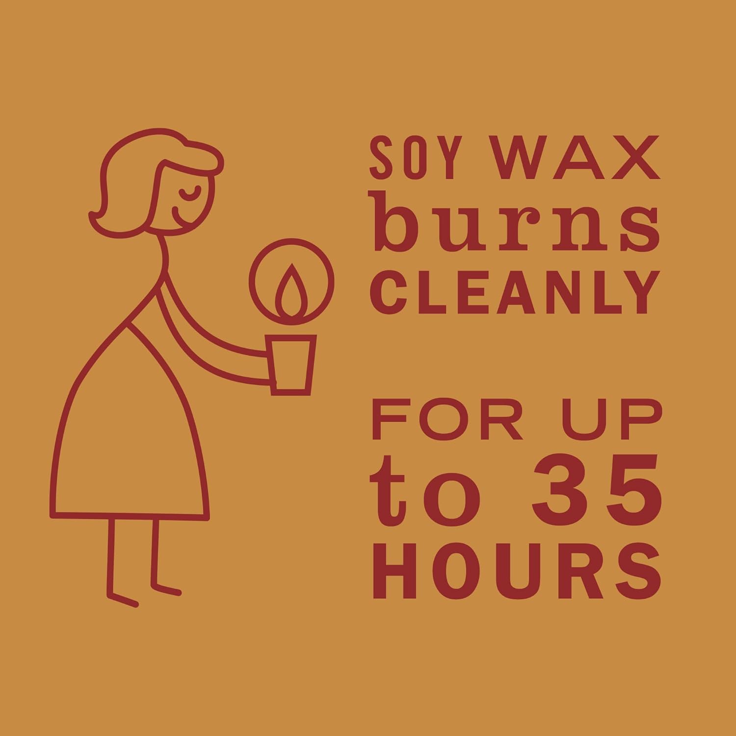 MRS. MEYER'S CLEAN DAY Soy Aromatherapy Candle, 35 Hour Burn Time, Made with Soy Wax and Essential Oils, Limited Edition Apple Cider, 7.2 oz - Pack of 2 : Health & Household