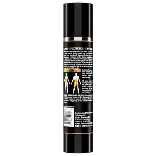 Lipo 6 Defining Gel - Fast Acting Cream For Men & Women | Anti Cellulite | Targets Stubborn Areas | Promotes Toning & Firming | Enhances Workout Efficiency, Heat Thermogenic Effect | 4 Oz