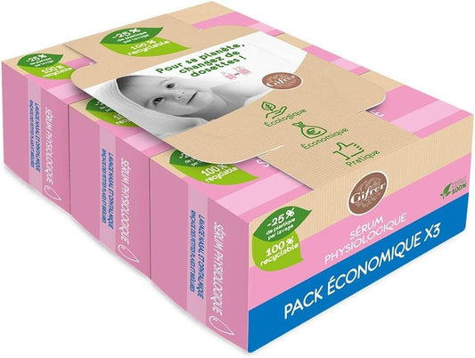 Gifrer Physiological Nasal And Ophthalmic Cleansing Serum – Pack Of 3 Boxes Of 24 X 10 Ml Physiologica