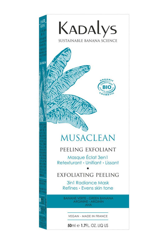 Kadalys Musaclean Peeling - Organic - Masque Peeling Exfoliant Bio, 1.69 Fl Ounce : Beauty & Personal Care
