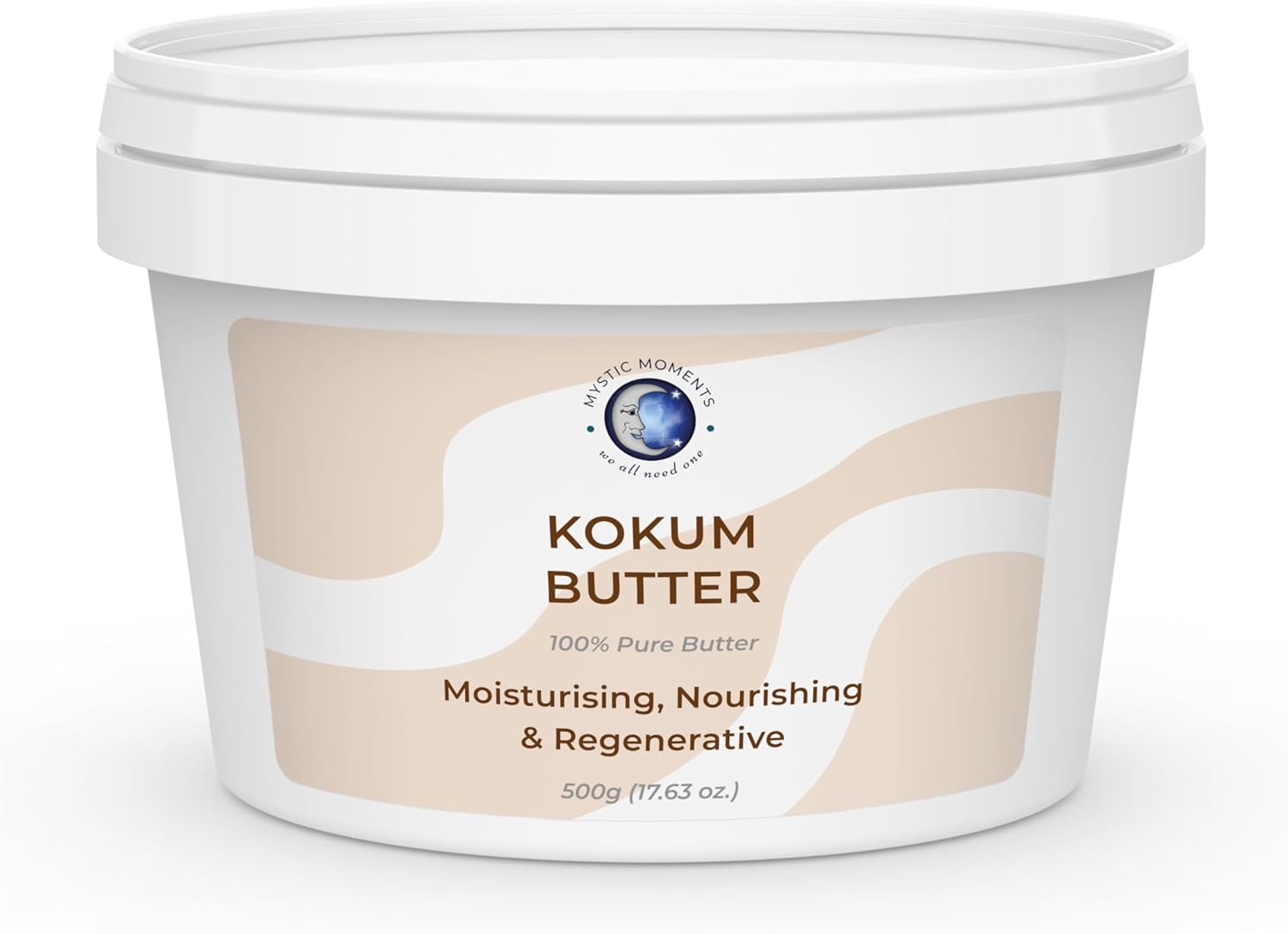 Mystic Moments | Kokum Butter 500G - Pure & Natural Cosmetic Butters Vegan Gmo Free