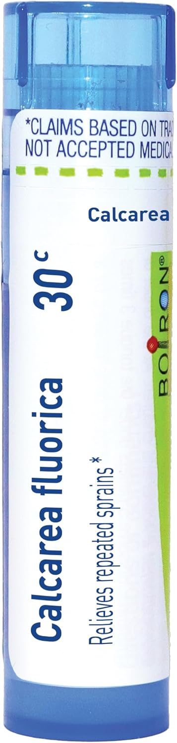 Boiron Calcarea Fluorica 200Ck Homeopathic Medicine For Sprains - 80 Pellets