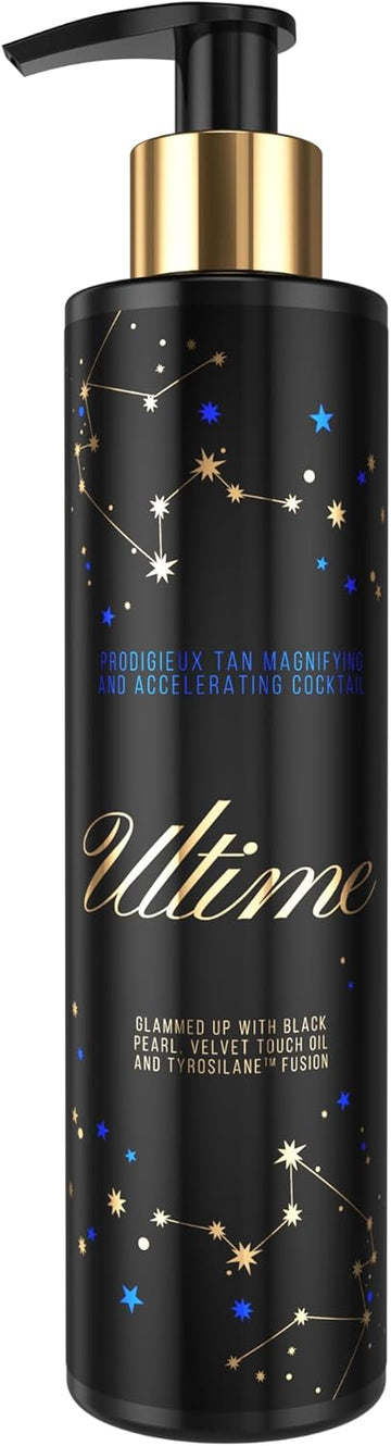 Onyx Ultime Triple Bronzer Sunbed Cream | Tanning Accelerator For Deep Dark Tan | Indoor & Outdoor Tan Enhancer | Streak-Free Formula With Hydration | Moisturising Sunbed Lotion | Smooth, Golden Skin