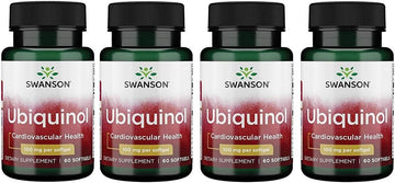 Swanson Ubiquinol 100 Mg 60 Sgels 4 Pack