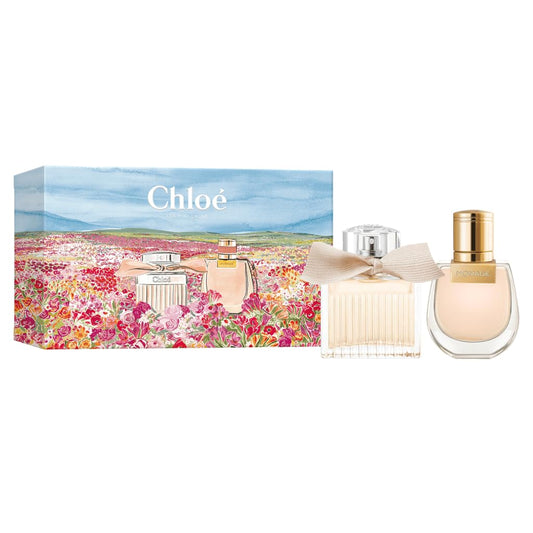 Chloe Les Perfumes For Women - 2 Pc Gift Set 0.67Oz Edp Spray, 0.67Oz Nomade Edp Spray : Beauty & Personal Care