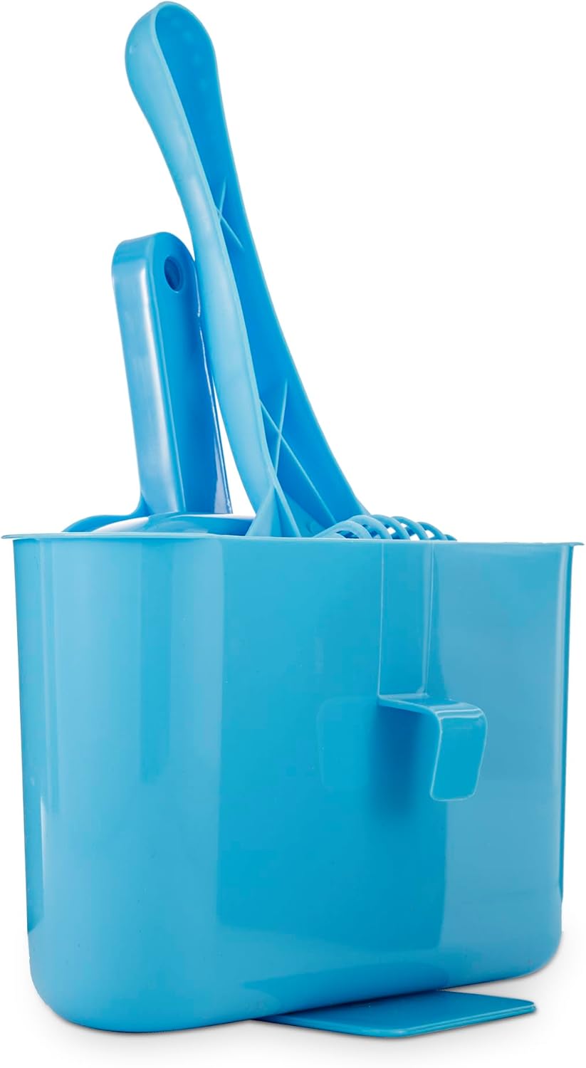 Fresh Step Starter Kit For Cats - Cat Litter Box Cleanup Kit With Everything Pet Parents Need - Deluxe Clean Up Set : Pet Supplies