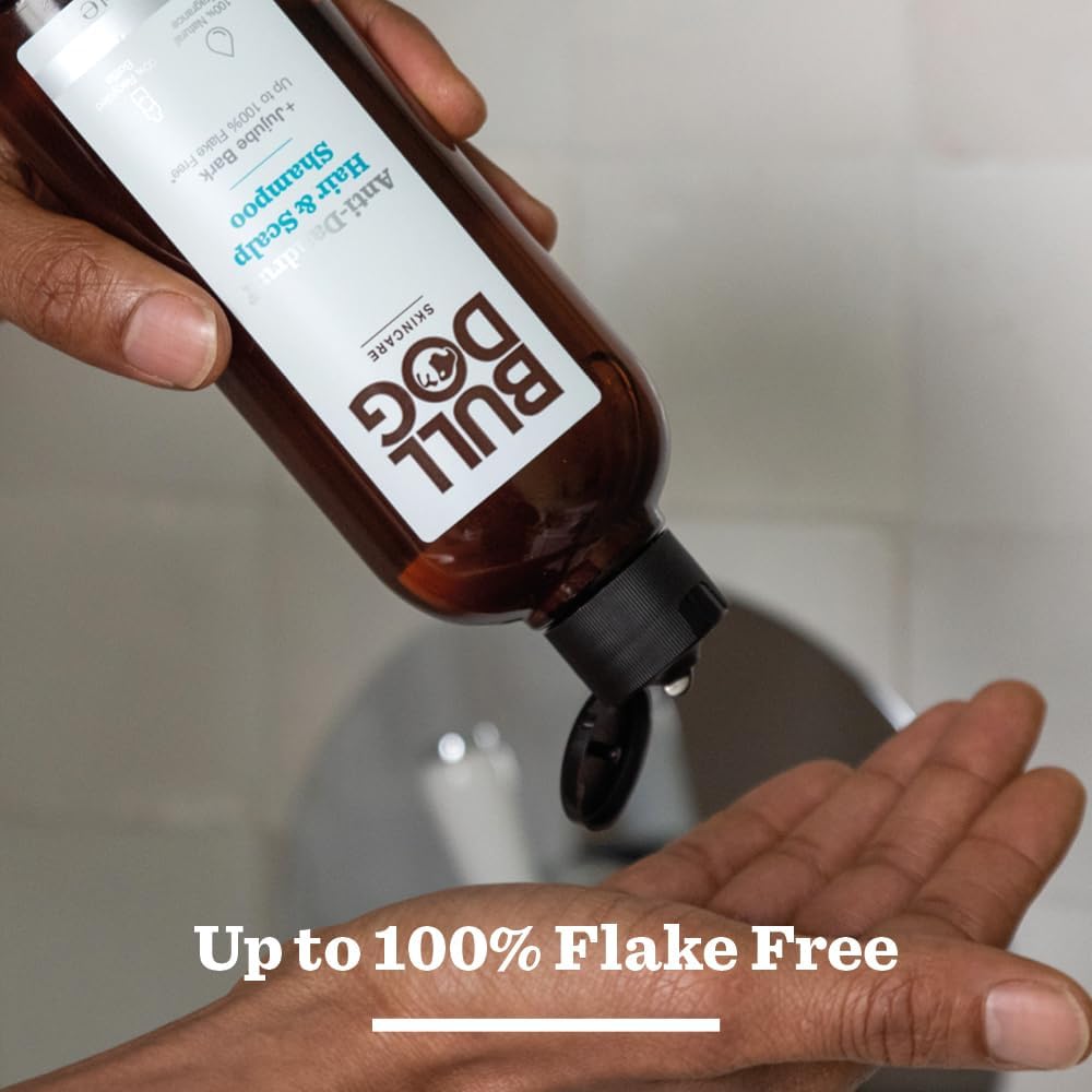 BULLDOG SKINCARE - Anti-Dandruff Shampoo For Men Flake Free Scalp 300 ml : Amazon.co.uk: Beauty