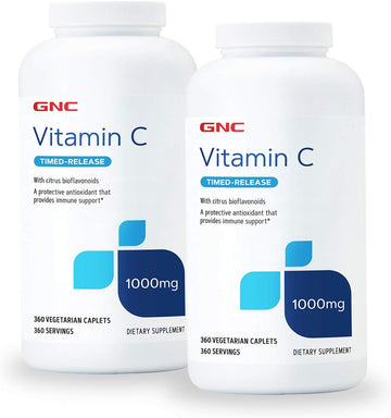 Gnc Vitamin C 1000 Mg - Twin Pack