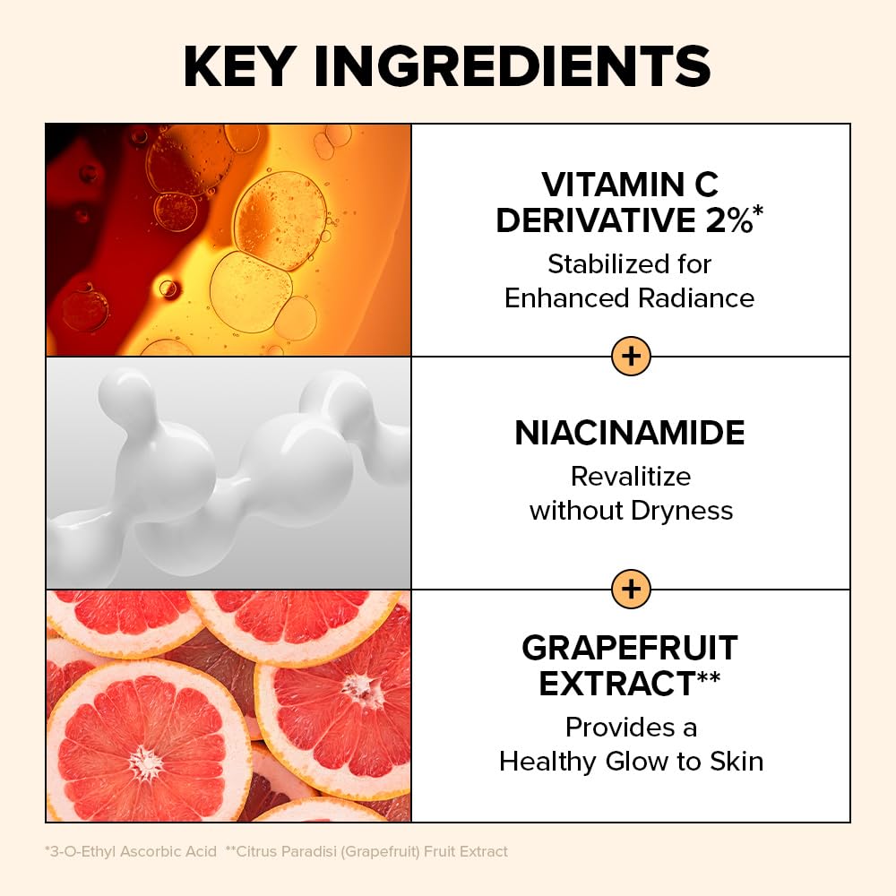 I Dew Care Vitamin C Face Serum - Bright Side Up | Hydrating With Niacinamide, Korean Glass Skin Care, Facial Treatment, Non-Irritating, Lightweight, Exfoliating, 1.01 Fl Oz : Beauty & Personal Care