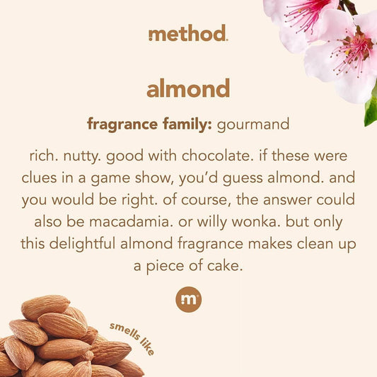 Method Wood for Good Daily Clean Almond -28 fl oz - (Pack of 2
