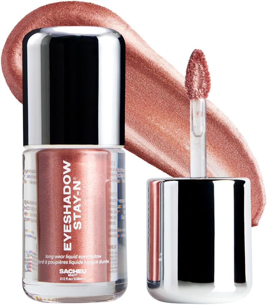 Sacheu Liquid Eyeshadow Stay-N Longwear Eye Makeup — Buildable Highly Pigmented & Blendable Eye Shadow Cream In Matte & Shimmer Finishes, Girly Pop