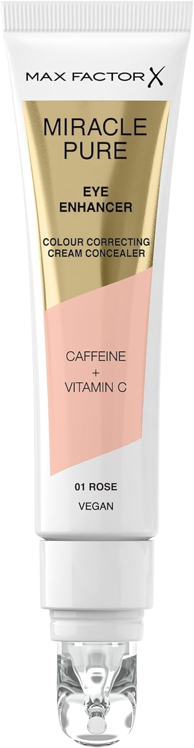 Max Factor Miracle Pure Eye Enhancer - Colour-Correcting Concealer - 04 - Honey, 10ml : Amazon.co.uk: Beauty
