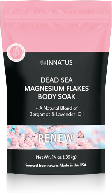 Pure Dead Sea Magnesium Flakes Clarity Soak – Relaxing & Replenishing 14Oz Bath Soak – Infused With Natural Oils For Muscle Recovery (Ylang Ylang)