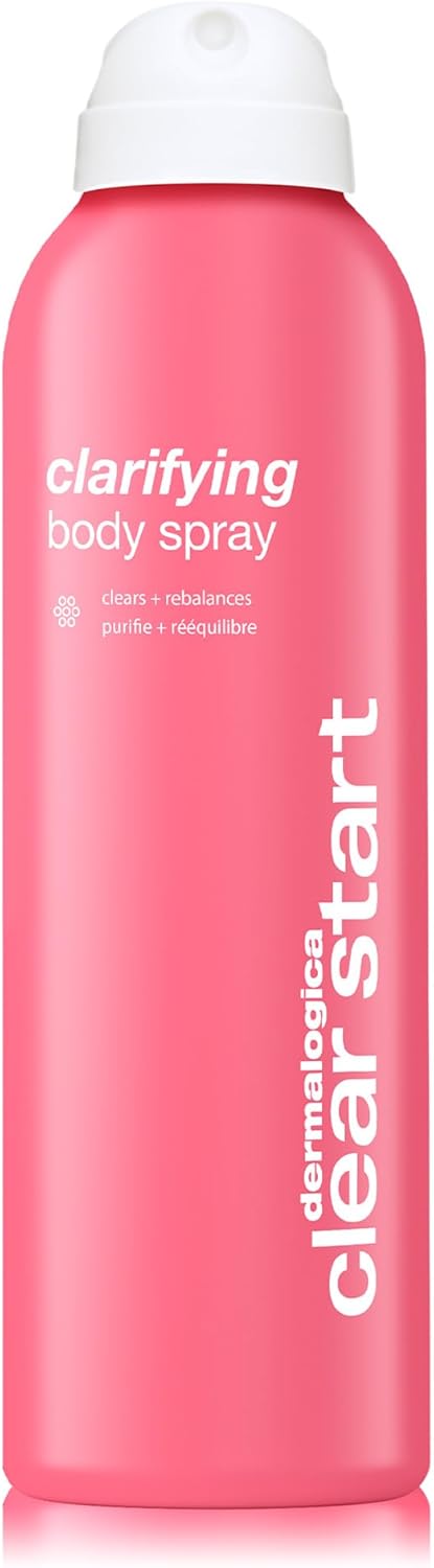 Dermalogica Clear Start Clarifying Body Spray - Treats & Prevents Body Breakouts, On-The-Go Skincare, Mist Application, Clears & Reduces Redness, Suits All Skin Types (177Ml)