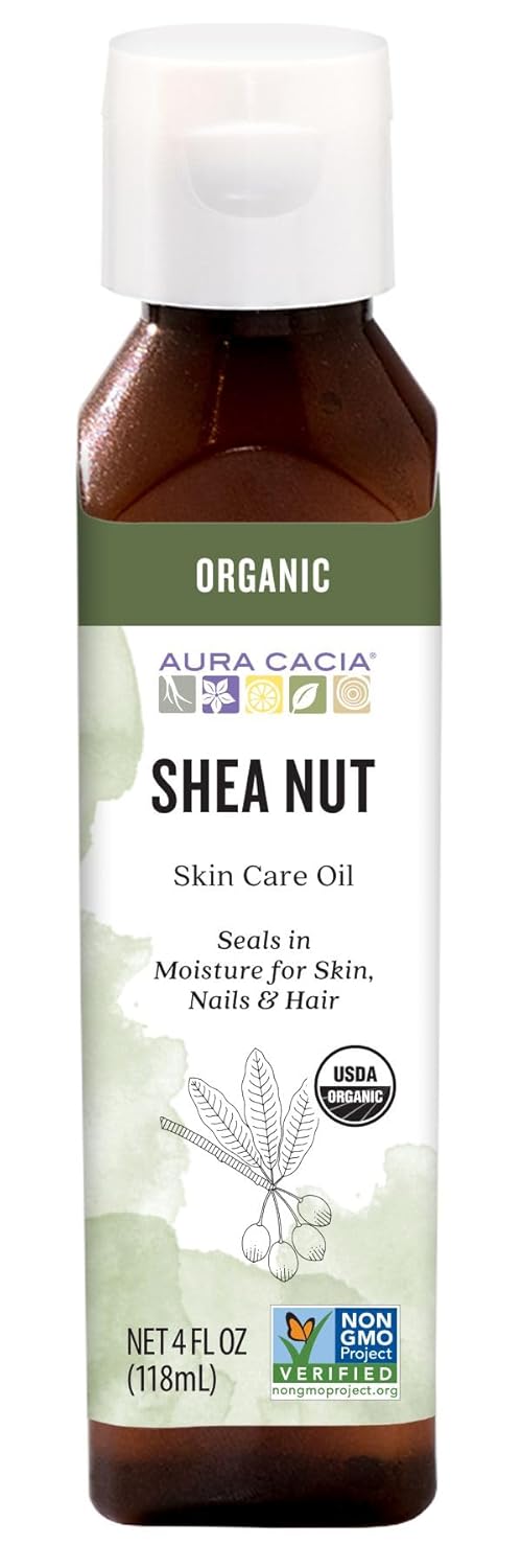 Aura Cacia Organic Hydrating Hemp Seed Skin Care Oil | 4 Fl Oz