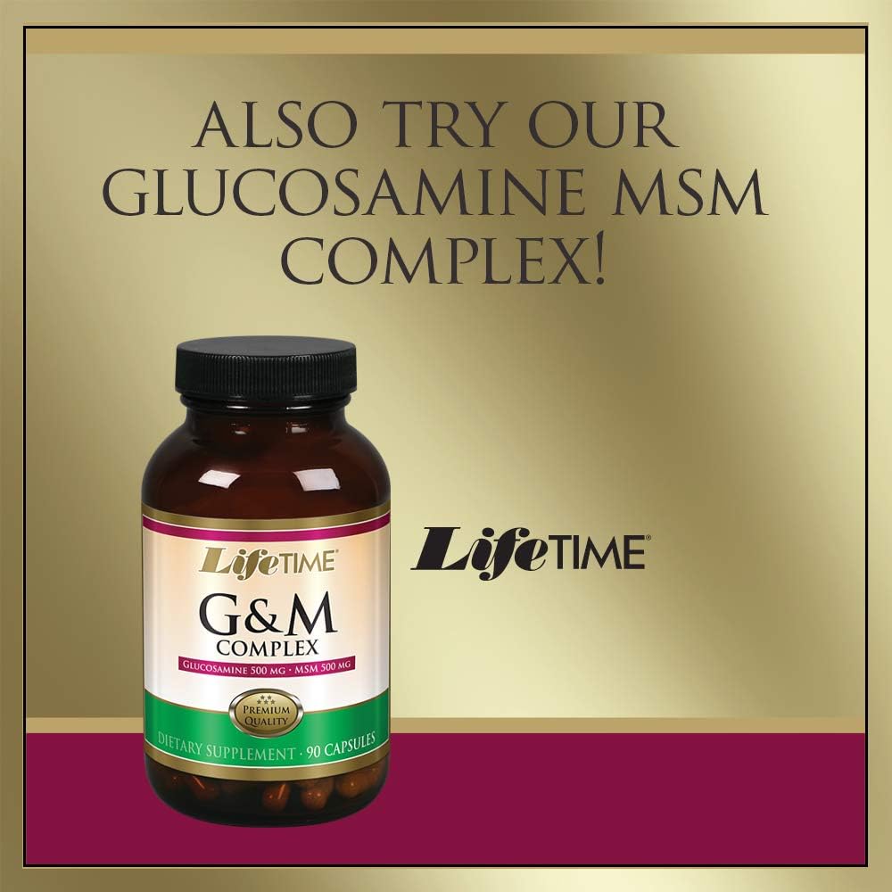 Lifetime 100% Pure Msm (Methylsulfonylmethane) Powder | Supports Healthy Joints & Skin | 2500 Mg Per Serving | 16 Oz, 180 Servings : Health & Household