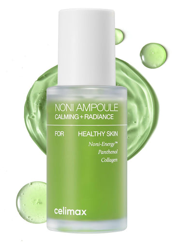 Celimax Noni Energy Ampoule 30Ml | With 71.77% Noni Extract, Hydrating, Moisturizing & Soothing Serum For Wrinkles & Fine Lines, Mild Ampoule For Face