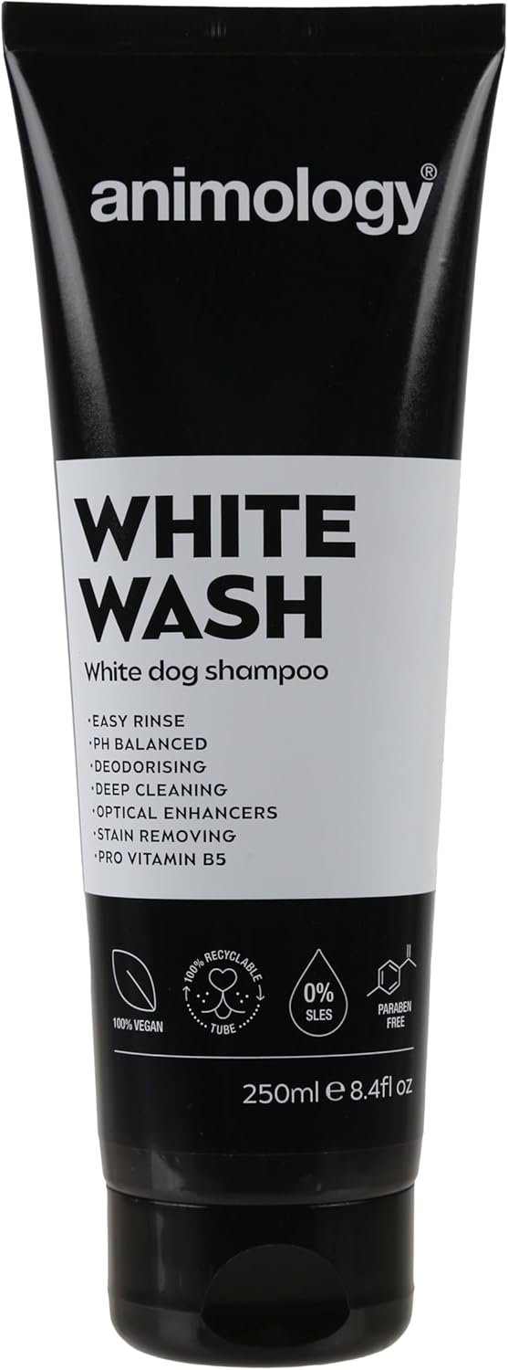 Animology White Wash White Dog Shampoo, 250Ml (Pack Of 2)