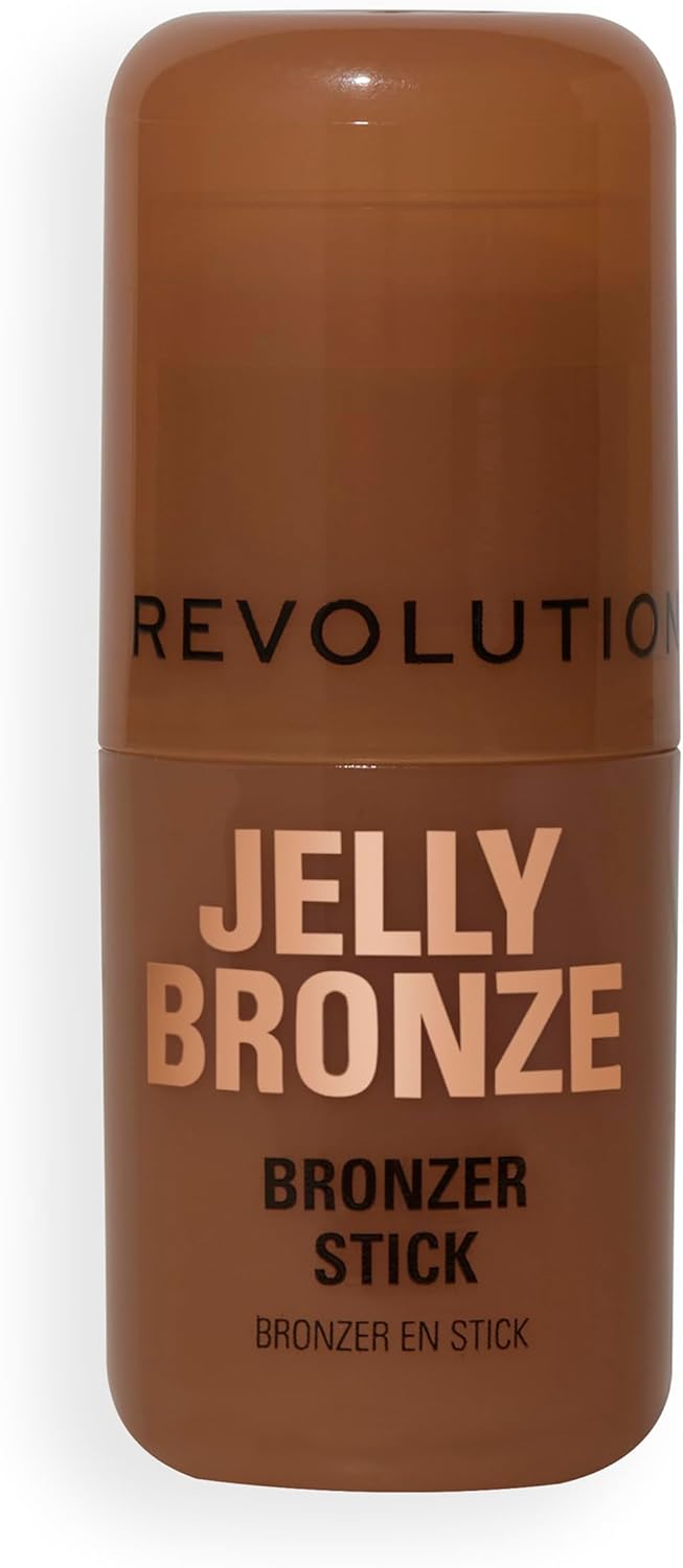 Revolution Jelly Bronzer Tint, Bronzing Makeup for a Sun-Kissed Glow to Cheeks, Vegan & Cruelty-Free, Dark Cocoa, 8g : Amazon.co.uk: Beauty