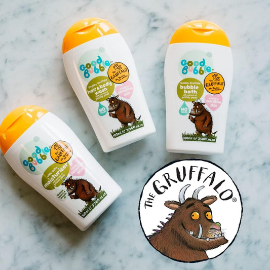 Good Bubble Gruffalo Hair And Body Wash With Prickly Pear Extract - Tear-Free And Sulphate Free Kids Body Wash For Sensitive Skin - 100Ml Travel Size