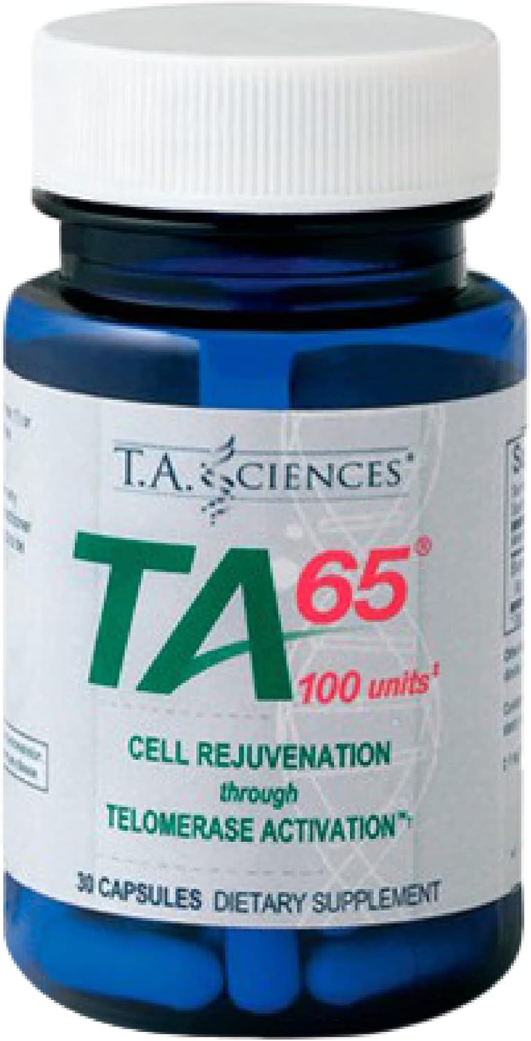 Telomerase Activation Supplement - 100 Units Ta 65 Md, 30 Capsules