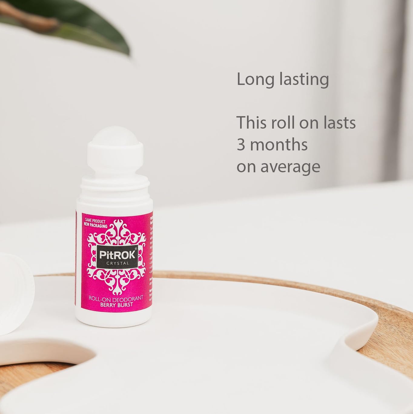 PitROK Crystal Natural Deodorant Berry Burst, 1x 50ml Roll On, Vegan, Cruelty Free, Sensitive Skin Deodorant, with Aloe Vera and Grapefruit Seed Extract. Made in the UK. : Amazon.co.uk: Beauty