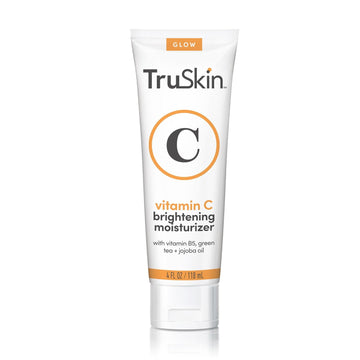 Truskin Vitamin C Face Moisturizer For Women – Brightening, Anti Aging, Hydrating, Skin Wrinkle Cream, Dark Spot Corrector – Vitamin B5, Vitamin E, Jojoba Oil, Aloe Vera & Green Tea, 4 Fl Oz