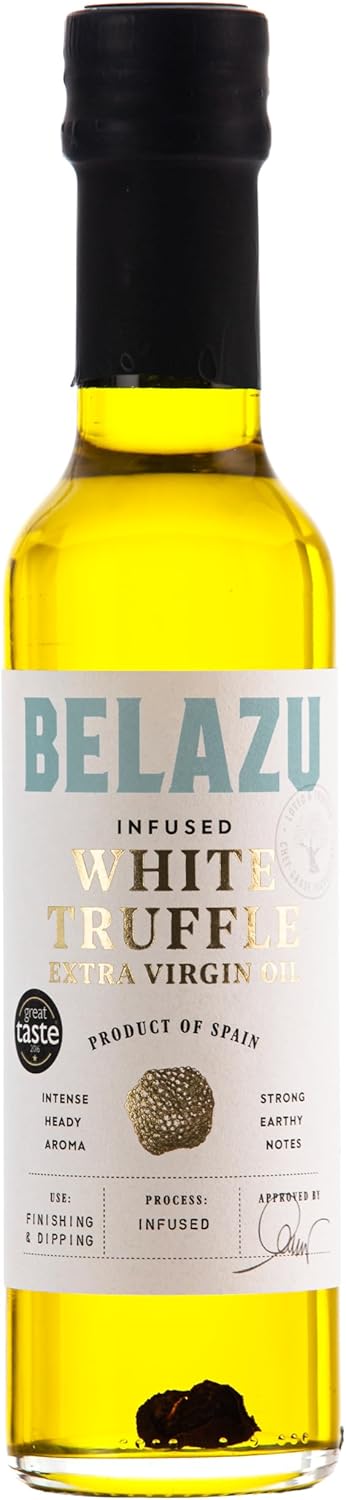 Belazu Extra Virgin Olive Oil with White Truffle 250ml : Amazon.co.uk: Grocery