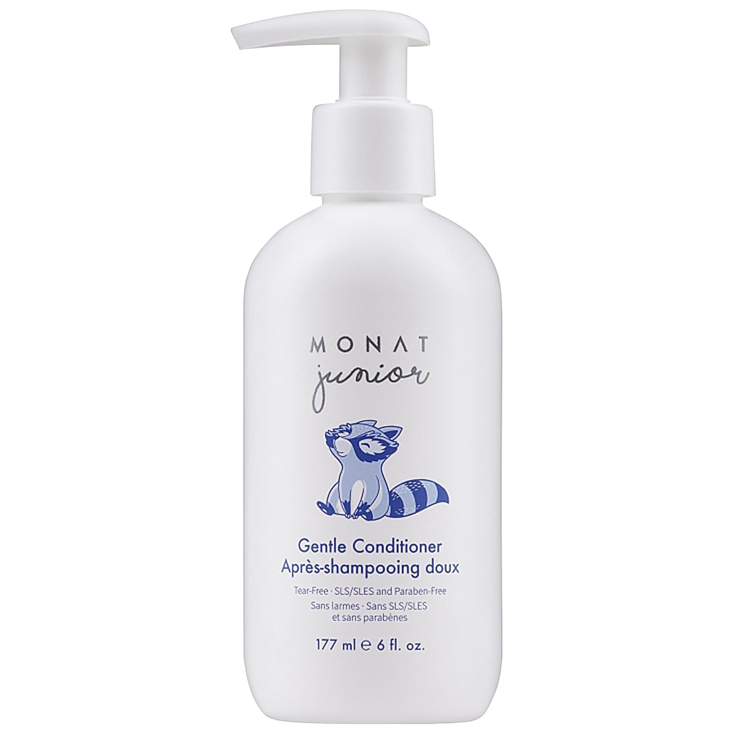 MONAT Junior™ Gentle Conditioner - A safe and gentle Anti Frizz Hair Conditioner for children that rinses out quickly. All Natural Tear-free, Sulfate & Paraben-free - Net Wt. 177 ml e / 6 fl. Oz