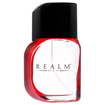 Realm By Erox Corporation For Men. Eau De Cologne Spray 3.4 Oz, Red
