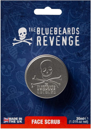 The Bluebeards Revenge Face Scrub For Men Deep Exfoliating Daily Face Wash With Natural Olive Stones And Ginger 30Ml