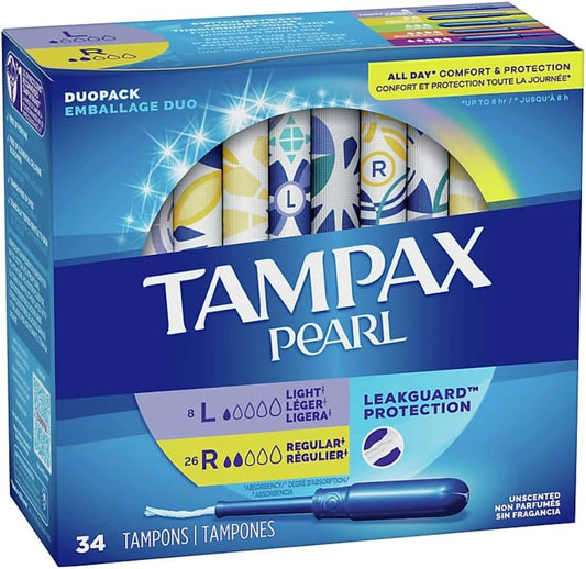 Tampax Pearl Duo Pack Light/Regular