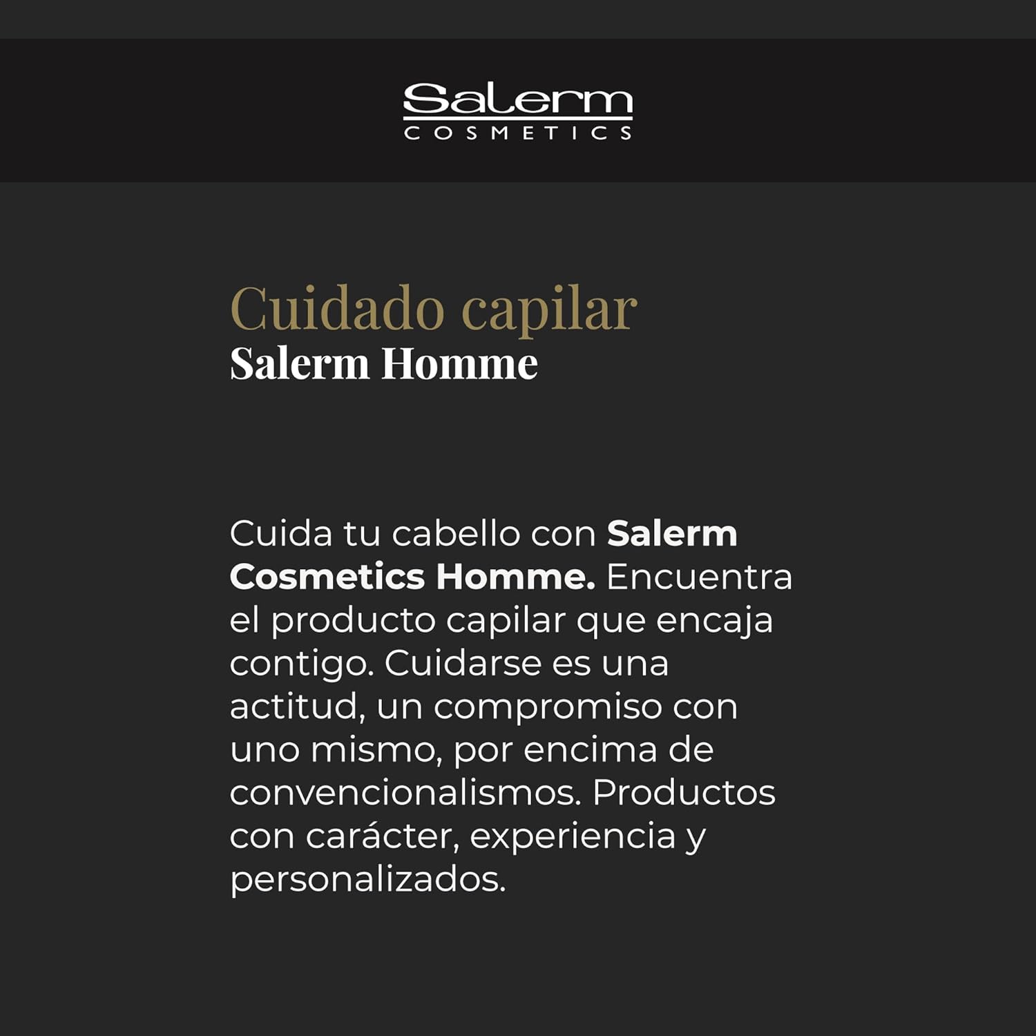 Salerm Homme Energy 1 Hair Loss Shampoo, 9.0 Ounce : Beauty & Personal Care