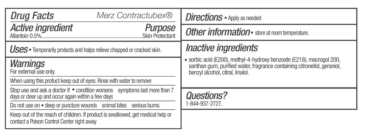 Contractubex Original Gel Treatment For Burn, Scars, Acne, Surgical Results Tattoo (20 Gm) : Health & Household