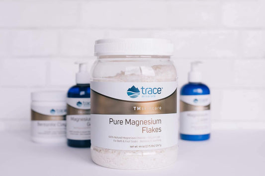 Trace Minerals | TMskincare Pure Magnesium akes for Bath and Foot Soaks | Promotes Feet Wellness, Soothing, and Muscle Relaxation | 4 (2.75 s) 1247 g