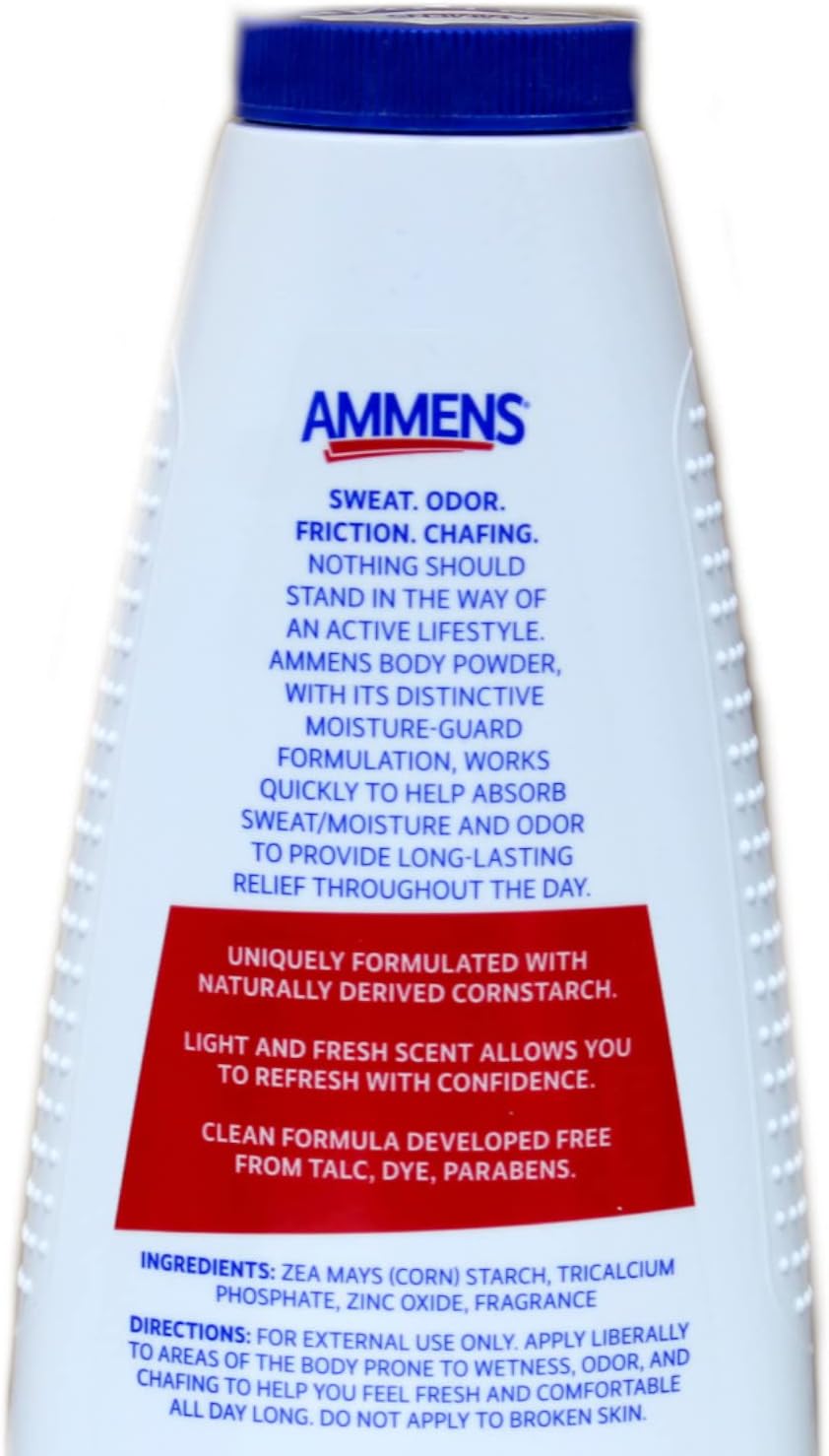 Ammens Body Powder Talc Free Original Formula 11Oz