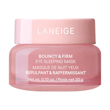 Laneige Bouncy & Firm Eye Brightening Sleeping Mask: Peony, Collagen Complex, Depuff, Dark Circle, Hydration, Cooling