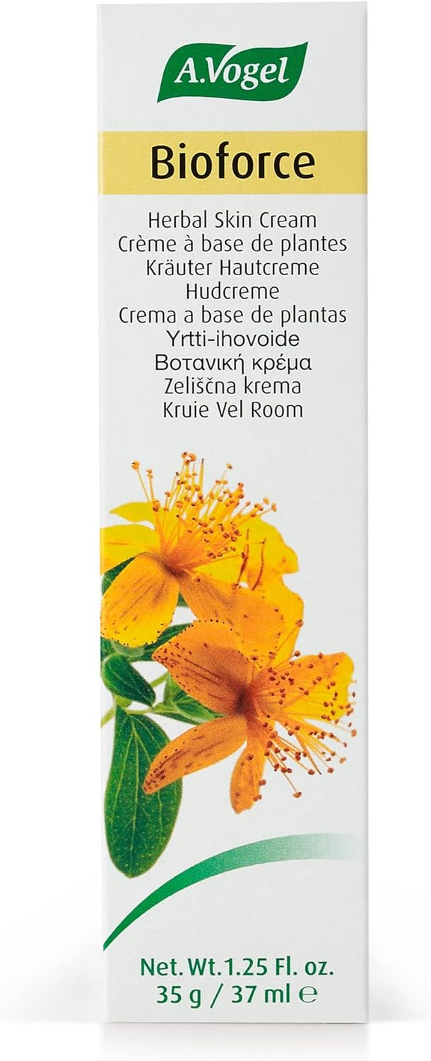 A.Vogel Bioforce Cream | For Dry, Chapped and Cracked skin | Protects, Nourishes and Softens Rough Skin using extracts of fresh herbs | Contains Witch Hazel | 35g : Amazon.co.uk: Beauty