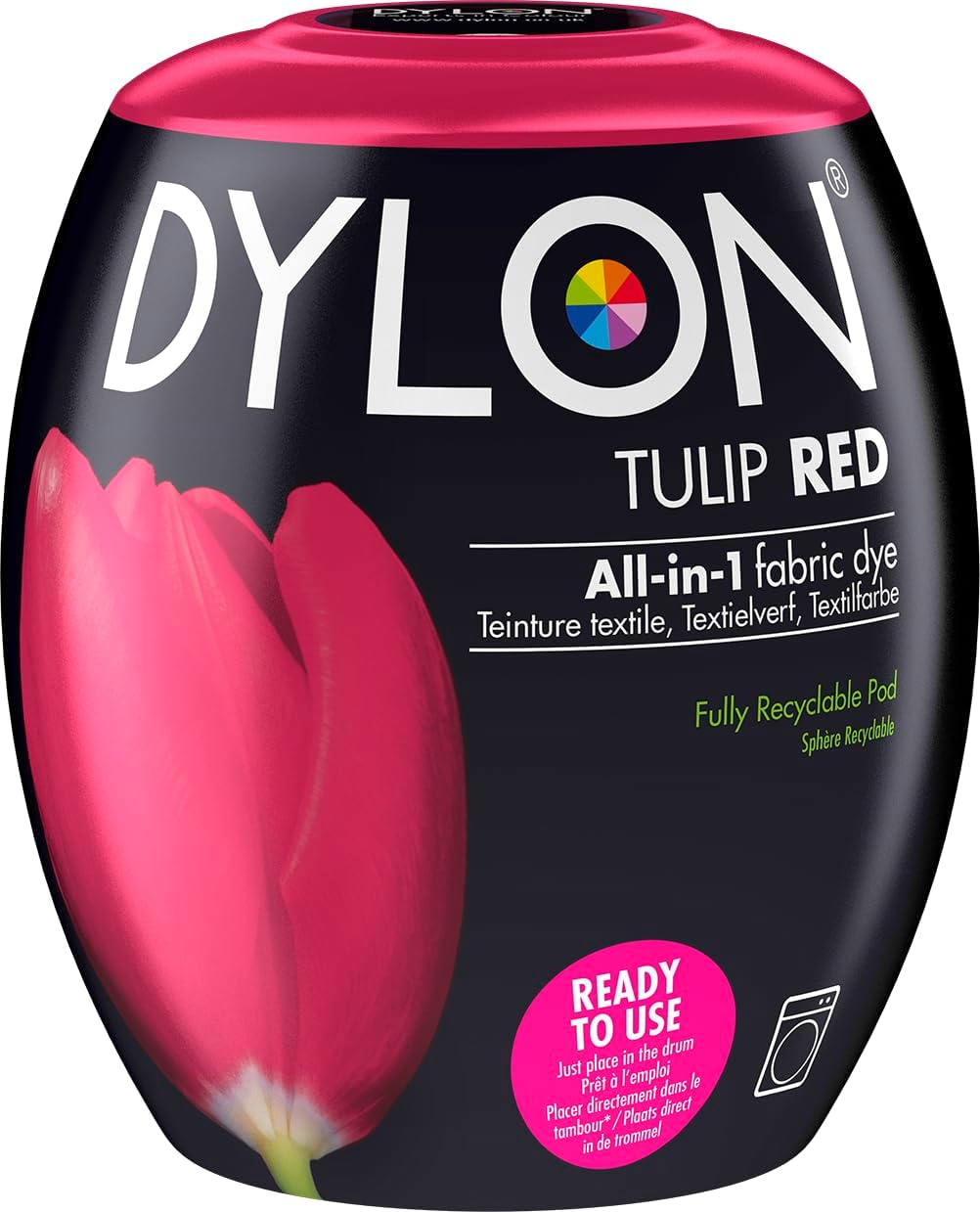 Dylon Washing Machine Fabric Dye Pod For Clothes & Soft Furnishings, 350G – Sandy Beige