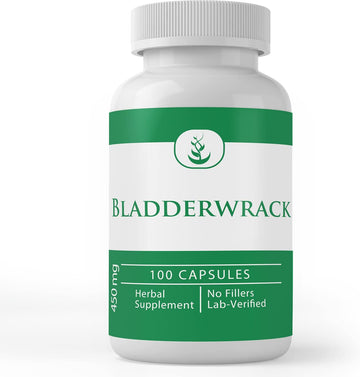 Pure Original Ingredients Bladderwrack, (100 Capsules) Always Pure, No Additives Or Fillers, Lab Verified