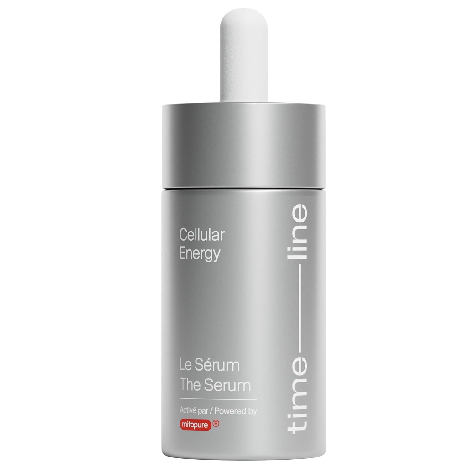 The Serum powered by Mitopure (Urolithin A) Instant lifting feeling for visibly firmer complexion. Clinically proven to boost skin hydration and reduce wrinkles appearance. 1.0oz (30ml)