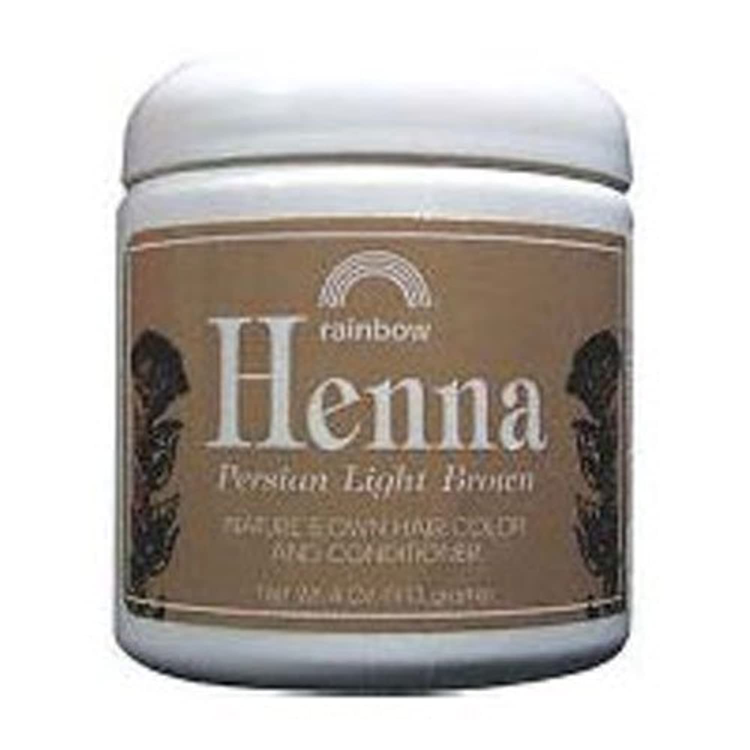 Rainbow Research - Henna Persian Light Brown Hair Color - 4 Oz, 4 Pack
