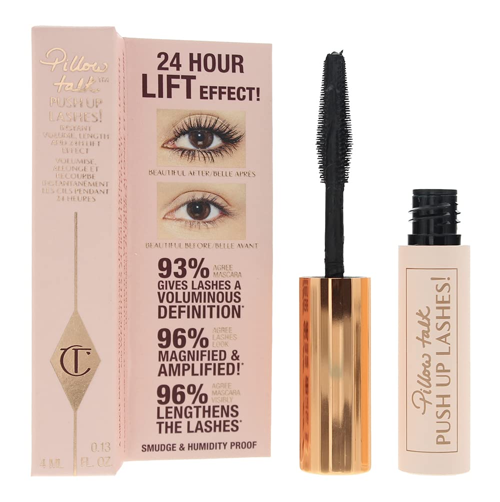 Charlotte Tilbury Pillow Talk Push Up Lashes Mascara Travel Size : Beauty & Personal Care