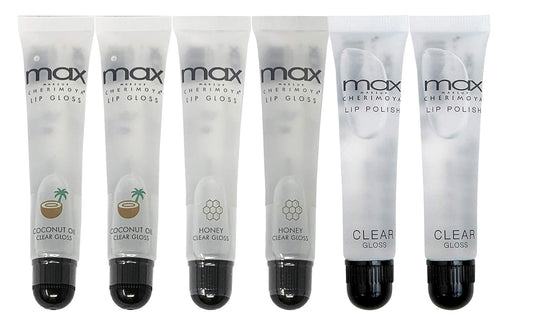 Max Makeup Cherimoya Lip Polish Clear