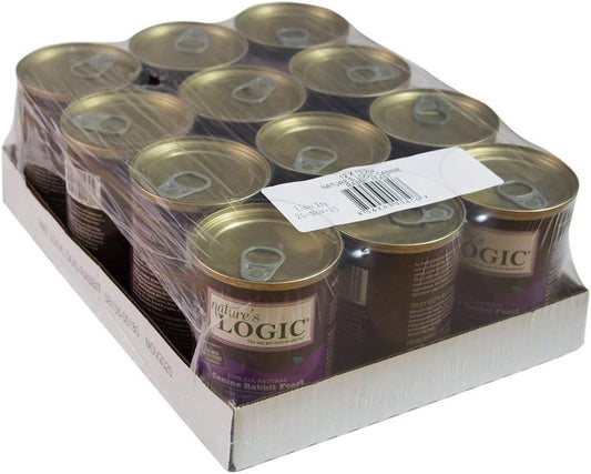 Natures Logic Nl00180 Grain-Free Rabbit Feast Wet Dog Food, One Size