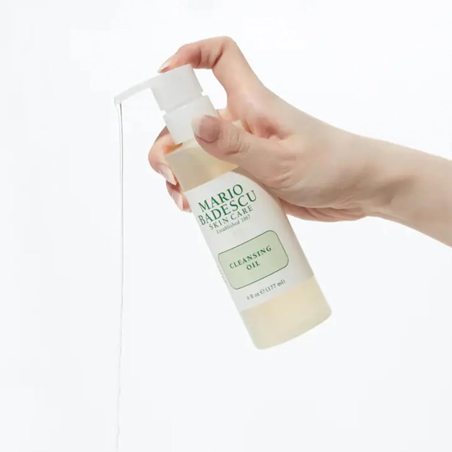 Mario Badescu Cleansing Oil For All Skin Types | Lightweight 2-In-1 Makeup Remover & Cleanser | Formulated With Nourishing Oils | 6 Fl Oz : Beauty & Personal Care