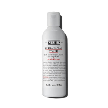 Kiehl'S Ultra Facial Toner With Squalane, Gentle Alcohol-Free Face Toner, Hydrates Skin And Refines Skin Texture, Non-Stripping Formula, With Avocado Oil & Vitamin E, Paraben-Free, Fragrance-Free