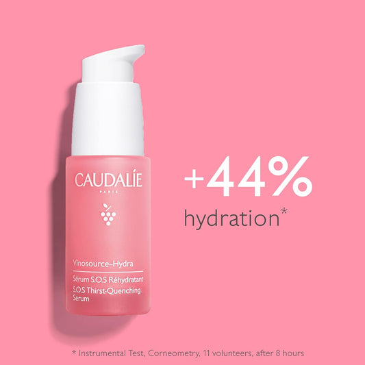 Caudalie Vinosource S.O.S. Hyaluronic, Hydrating And Thirst Quenching Serum, 1 Oz