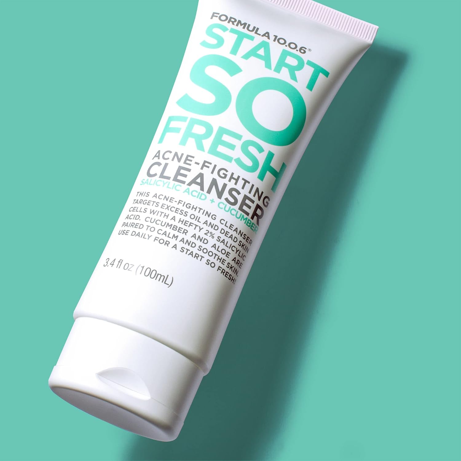 Formula 10.0.6 - Start So Fresh Acne Fighting Cleanser 3.4 Fl Oz (100Ml) : Beauty & Personal Care