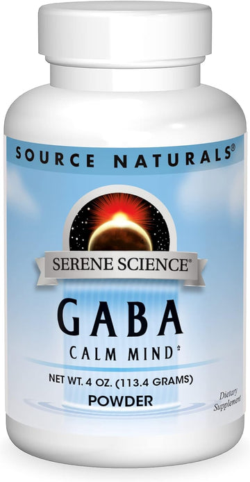 Source Naturals Serene Science Gaba, Calm Mind - 4 Oz Powder